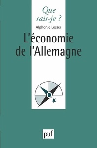 Alphonse Losser - L'économie de l'Allemagne.