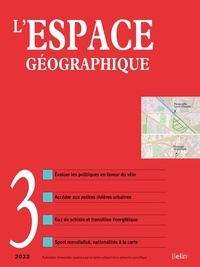  Belin - L'espace géographique 2022-3 : .