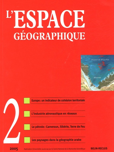 Claude Grasland et Grégory Hamez - L'espace géographique Tome 34 N° 2, 2005 : .