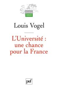L'Université : une chance pour la France