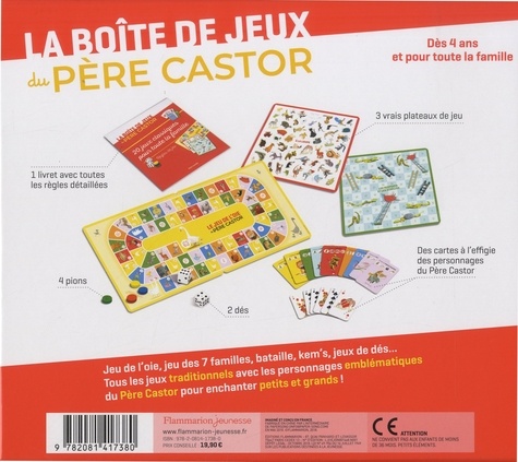 La boîte de jeux du Père Castor. 20 jeux classiques
