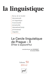 Le Cercle linguistique de Prague