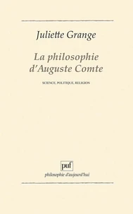 LA PHILOSOPHIE D'AUGUSTE COMTE.