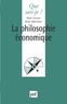 Alain Marciano et Alain Leroux - La philosophie économique.