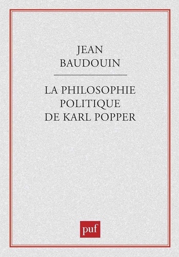 La philosophie politique de Karl Popper