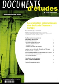 La protection internationale des droits de lhomme - Tome 1, Europe.pdf