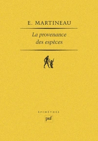 La Provenance des espèces
