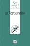 Jean-Pierre Chaline - La Restauration.