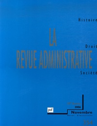 François Monnier - La Revue administrative N° 354, Novembre 200 : .