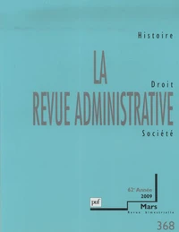 La Revue administrative N° 368, Mars 2009