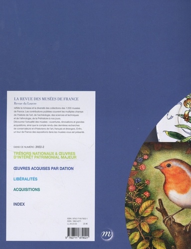 La revue des musées de France. Revue du Louvre N° 2/2022 Acquisitions 2020-2021