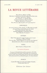 La Revue littéraire N° 10, janvier 2005