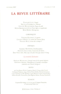 La Revue littéraire N° 17-18, septembre 2005