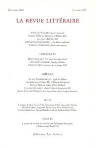 La Revue littéraire N° 2, mai 2004