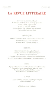 La Revue littéraire N° 23, février 2006
