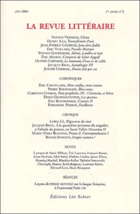 La Revue littéraire N° 3, juin 2004