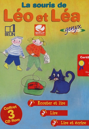  Belin - La souris de Léo et Léa - Pack 3 CD-ROM.