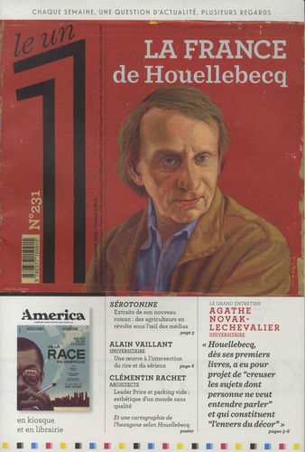 Julien Bisson et Eric Fottorino - Le 1 Hebdo N° 231 : La France de Houellebecq.
