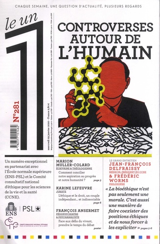 Julien Bisson et Eric Fotorino - Le 1 Hebdo N° 281, mercredi 29 janvier 2020 : Controverses autour de l'humain.