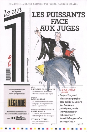 Eric Fottorino - Le 1 Hebdo N° 287, mercredi 11 mars 2020 : Les puissants face aux juges.