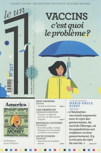Julien Bisson - Le 1 Hebdo N° 317, mercredi 7 octobre 2020 : Vaccins, c'est quoi le problème ?.