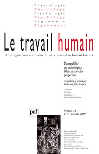 M Prigent - Le travail humain Volume 72 N° 4, Octo : .