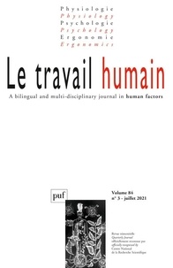  PUF - Le travail humain Volume 84, N° 3/2021 : .