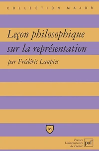 Leçon philosophique sur la représentation