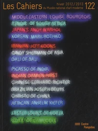 Les Cahiers du Musée national d'art moderne N° 122, hiver 2012/2013