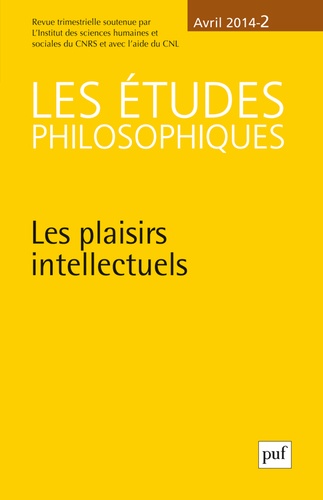 David Lefebvre - Les études philosophiques N° 2, avril 2014 : .
