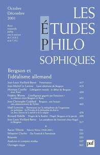 Bergson et l'idéalisme allemand