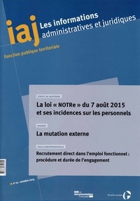 Les informations administratives et juridiques N° 10, Octobre 2015.pdf