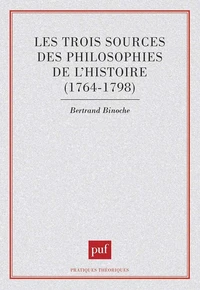 Les trois sources des philosophies de l'histoire