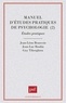 Guy Tiberghien et Jean-Luc Roulin - Manuel d'études pratiques de psychologie - Tome 2, Etudes pratiques.