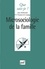 MICROSOCIOLOGIE DE LA FAMILLE. 2ème édition