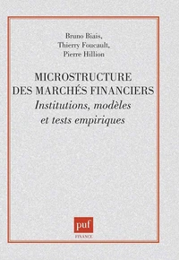 Microstructure des marchés financiers