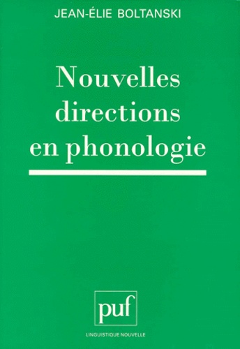 Nouvelles directions en phonologie