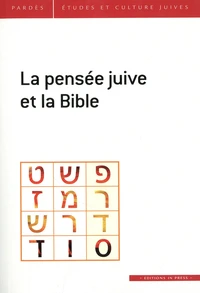 La pensée juive et la bible