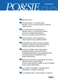 Po&sie N° 172, 2e-3e trimestres 2020