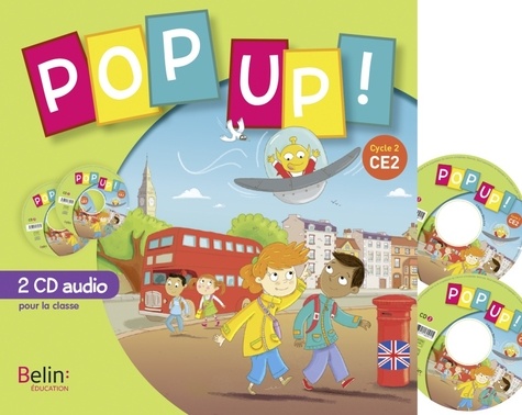 Sophie Gaboreau - Pop Up! CE2. 2 CD audio