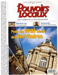 Marc Censi et Antoine Lenz - Pouvoirs locaux N° 67, IV/2005 (Déce : Pour un vrai Sénat des territoires.