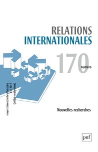  Collectif - Relations internationales N° 170/2017 : .