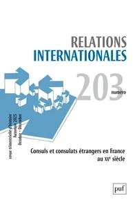 Relations internationales N° 203, Autumn 2025 (octobre-décembre)