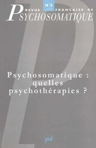REV.FRSE DE PSYCHOSOMATIQUE 1993 N.3