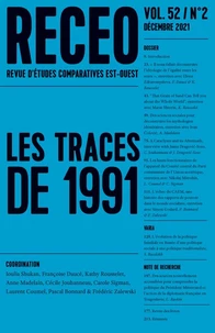 Revue d'études comparatives Est-Ouest N° 2/2022