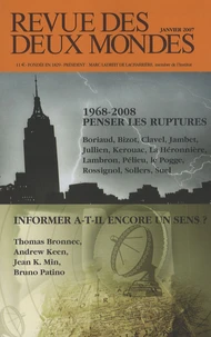 1968-2008 : penser les ruptures