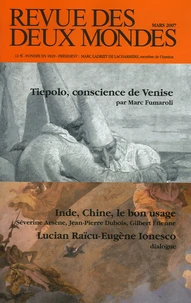 Revue des deux Mondes N° 3, mars 2007
