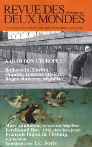 A quoi bon l'Europe ?