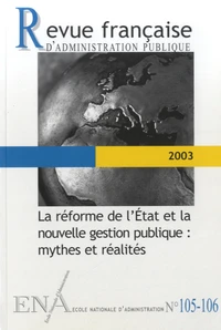 La réforme de l'Etat et la nouvelle gestion publique