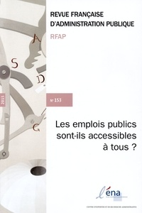 Revue française dadministration publique N° 153/2015.pdf